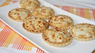 Tartelettes aux Crevettes amp Béchamel  Shrimp amp Bechamel Tartlets  تارت بالقيمرون و البيشاميل [upl. by Asenav403]