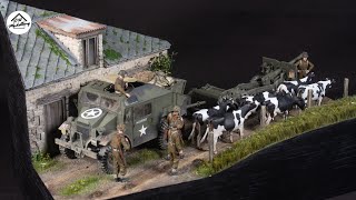 Be careful where you tread  135 WW2 diorama [upl. by Mcevoy]