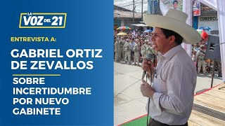 Entrevista Gabriel Ortiz de Zevallos analiza la nueva crisis ministerial en el gobierno de Castillo [upl. by Nrojb]