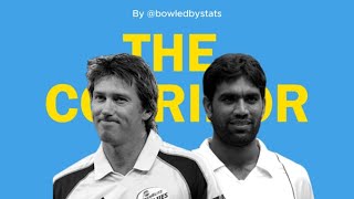 Glenn Mcgrath and Munaf Patels Corridor of uncertainty [upl. by Loux748]