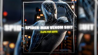 SpiderMan 3 Venom Suit Clips for edits TwixtorCC 4k60fps [upl. by Aivul90]