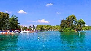 Bienvenue à Annecy son lac et ses montagnes [upl. by Ahseikal979]