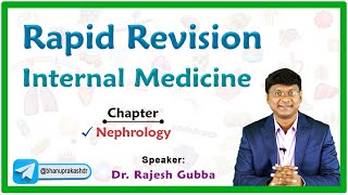 Rapid Revision Internal Medicine  Nephrology [upl. by Dirraj]