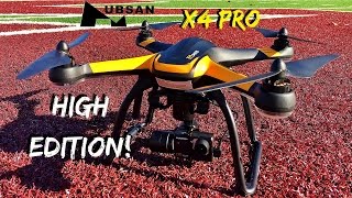 Hubsan X4 Pro 109s  High Edition  3 Axis Gimbal  H7000 Android Transmitter [upl. by Mcclure]