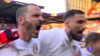 Spain vs Italy National Anthem  UEFA Nations League 202223 Semifinal [upl. by Aenet]