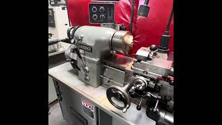 Hardinge HLVH Tool Room Lathe 2 Axis DRO KDK Tool Post 3 Jaw Chuck Live Center and More [upl. by Sokram378]