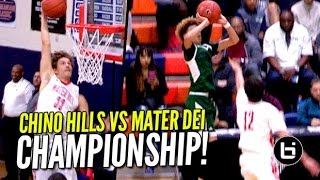 Chino Hills vs Mater Dei BEFORE Bol Bo LaMelo amp LiAngelo Take Care of Business FULL Highlights [upl. by Ahsilrac631]