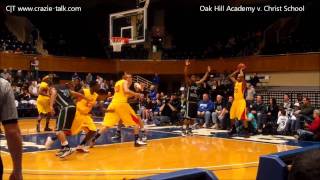 CrazieTalk Oak Hill Academy vs Christ School 21111 [upl. by Arrakat360]