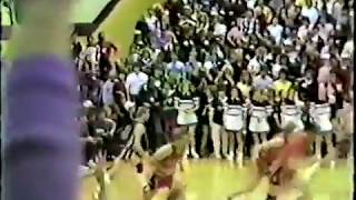 Starkweather Stormkings vs Edinburg Spartans  1987 Region 3 Boys BBall Championship  North Dakota [upl. by Suertemed]