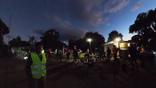 20240419 2024 OKeefe Challenge Night Ride start [upl. by Stuart]