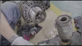 Install bearing SKF 22217 EC4 [upl. by Adaha455]