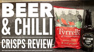 Speyside Lager Review  Tyrrells Sweet Chilli amp Red Pepper Review [upl. by Rola]