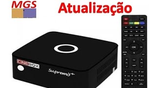 Atualização Cinebox Supremo Plus  Abril 2017 [upl. by Winzler]