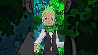 Cilan proves who’s the superior pokemon connoisseur against Burgundy pokemon battle animeedit [upl. by Anirdna]