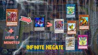 Kashtira Infinite Negate combo Yugioh Master Duel [upl. by Hcir]