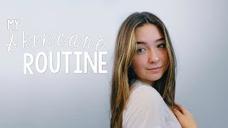 My Skincare Routine 2017  McKenzie Luskey [upl. by Saideman]