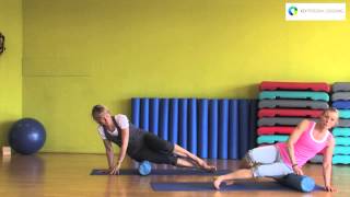 FaszienMassage mit der Pilates Rolle [upl. by Meuser]