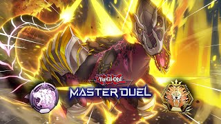 INSTANT RAGE QUIT  The NEW TRANSCENDOSAURUS DINO DECK Is GOD TIER In YuGiOh Master Duel Ranked [upl. by Netram]