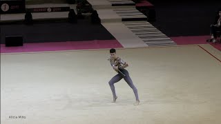 Iván Fernández Cto Rítmica Masculina Euskalgym 2021 [upl. by Benis]