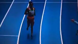 IAAF Murielle Ahoure Médaillée dor 02032018 [upl. by Enimajneb352]