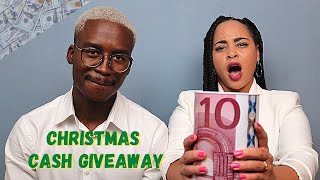 CHRISTMAS CASH GIVEAWAY  Dont Miss Out [upl. by Ecnerual]