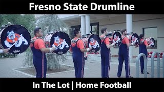 Fresno State Drumline 2016 in 4K  Fresno State vs Hawaii  In the Lot [upl. by Kahle]