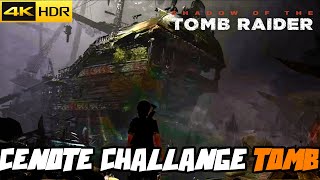 Shadow of the Tomb Raider  CENOTE CHALLENGE TOMB PUZZLE SOLUTION PS5 4K  60FPS [upl. by Wonacott]