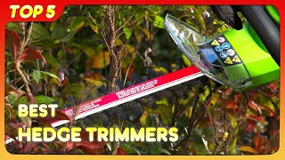 5 Best Hedge Trimmers for Thick Branches 2024 [upl. by Hillel]