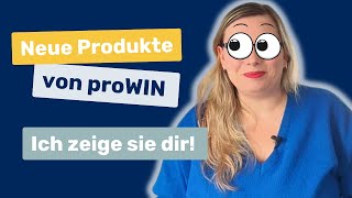 Neue proWIN  Produkte ich zeige sie dir [upl. by Eniksre201]