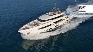 ENG FERRETTI Custom Line NAVETTA 37  Luxury Yacht Review  The Boat Show [upl. by Einnus]