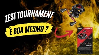 Desmontei a carretilha Zest Tournament  Olha isso [upl. by Assilat]