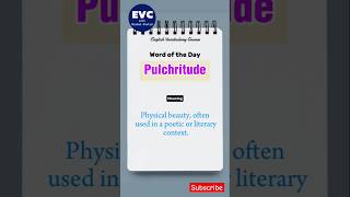 quotPulchritudequot Meaning in English English Vocabulary Course english englishvocabulary [upl. by Atterys]