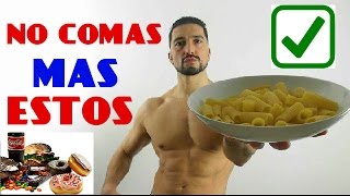 LOS MEJORES CARBOHIDRATOS PARA LA MASA MUSCULAR O DEFINICION [upl. by Ainecey97]