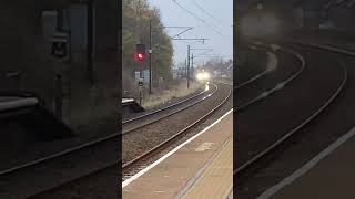 Colas class 70 crossover with a GBRf class 66 mossend at Cramlington station [upl. by Keelin701]