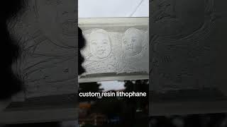 Made a custom resin Lithophane of my twins lithophanes memories [upl. by Gerhard]