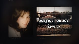 Dateline Episode Trailer Justice for Joy  Dateline NBC [upl. by Mackenie167]