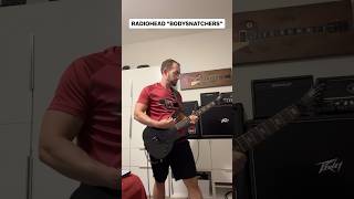 Radiohead  Bodysnatchers play along practiceplaymusicpostreelpostsreelsguitarradiohead [upl. by Lesh]