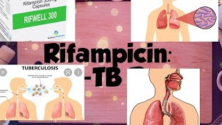 Rifampicin Anti TB drug Mechanism of action Uses ADR and Drug interactions [upl. by Namqul]