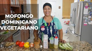 Mofongo Dominicano Vegetariano  Facil Rapido y Rico  Receta Completa [upl. by Naivaf]