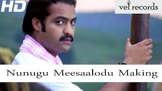 Making of Nunugu Meesalodu Song  Yamadonga  NTR Priyamani [upl. by Anayd]