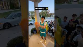 Mini Hoop Halloween Basketball Challenge [upl. by Kohler604]