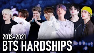 BTS HARDSHIPS 20132021  Racism mistreatment accusations  more  Struggles throughout the years [upl. by Vaclava349]