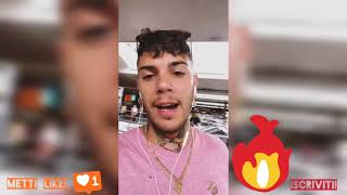 EMIS KILLA INCONTRA MEZZOSANGUE E NON LO RICONOSCE  Instagram Stories [upl. by Ailemap485]