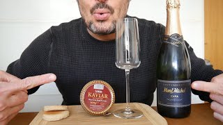 ASMR – Champagne and Caviar – Happy 2021 – MrBartush [upl. by Ynej]