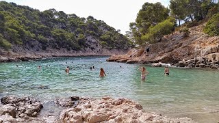 Hiking in CALANQUES NATIONAL PARK 🇫🇷 France [upl. by Nosneb386]