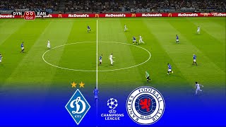 DYNAMO KYIV vs RANGERS  UEFA Champions League 20242025 Third Qualifying Round 1st leg [upl. by Roid]