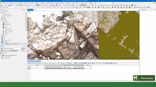 Micromine 2020 New Features  Structural Readings with Working plane [upl. by Annoid868]