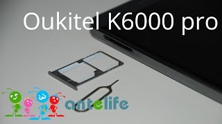 Oukitel K6000 pro обзор смартфона [upl. by Eldreda]