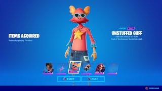 HOW TO GET NEW UNSTUFFED GUFF SKIN IN FORTNITE [upl. by Leblanc]