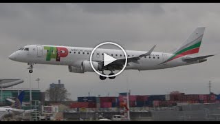 Embraer ERJ190 TAP Express Bulgaria Air [upl. by Rosenkranz927]